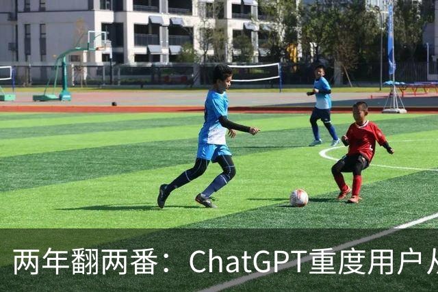 两年翻两番：ChatGPT重度用户从2.6%涨到10.5%