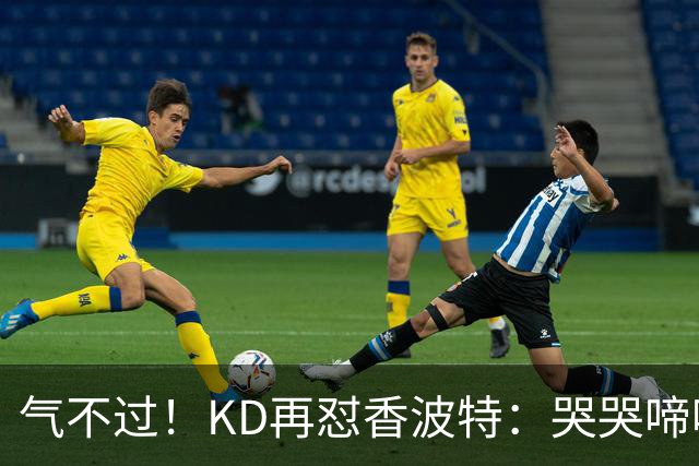 气不过！KD再怼香波特：哭哭啼啼的！能混到一冠你已经走大运了